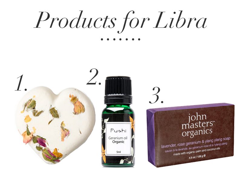 products for libra