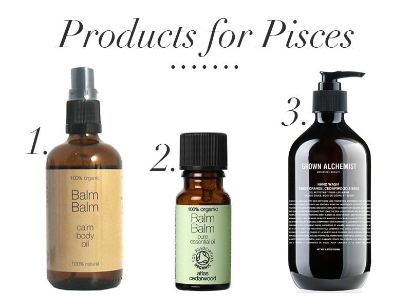 products for pisces