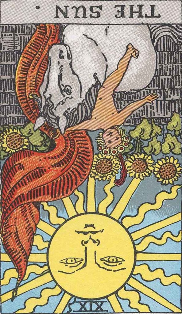 the sun reversed